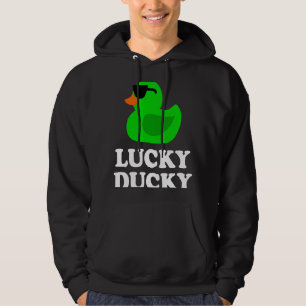 Veste À Capuche Canard en caoutchouc Lunettes de soleil Lucky Cana