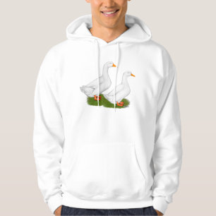 Veste À Capuche Canards : White Pekins