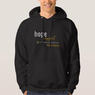 Veste À Capuche cancer de l'enfance Personnalisé #nom de l'équipe 