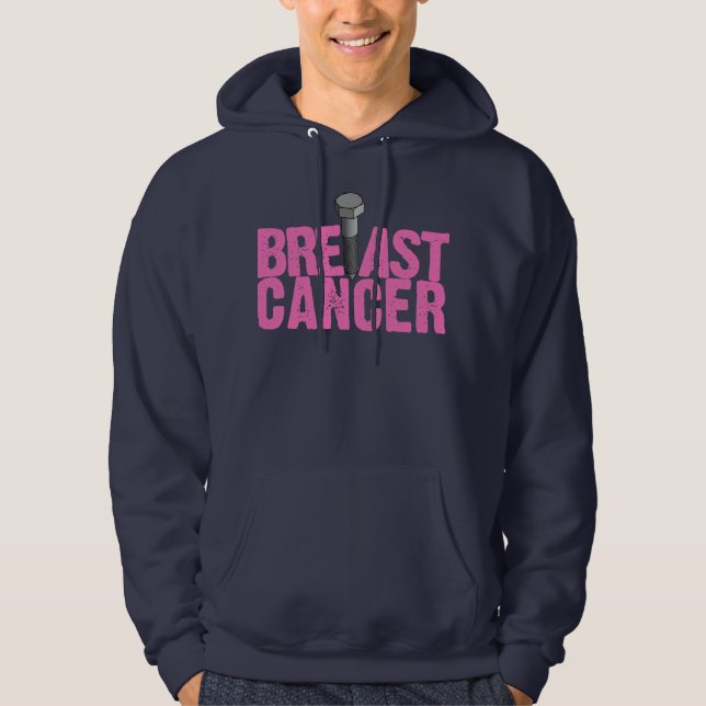 Veste À Capuche Cancer du sein de vis ($44,95) (Devant)