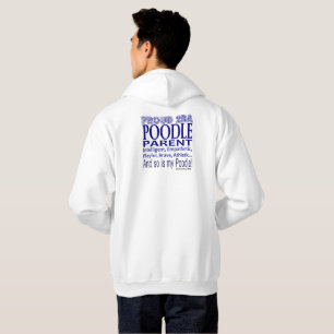 Veste À Capuche Caniche fier - parent fier de caniche - sweatshirt