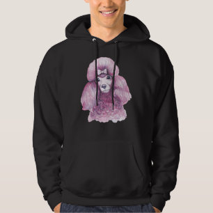 Veste À Capuche Caniche rose