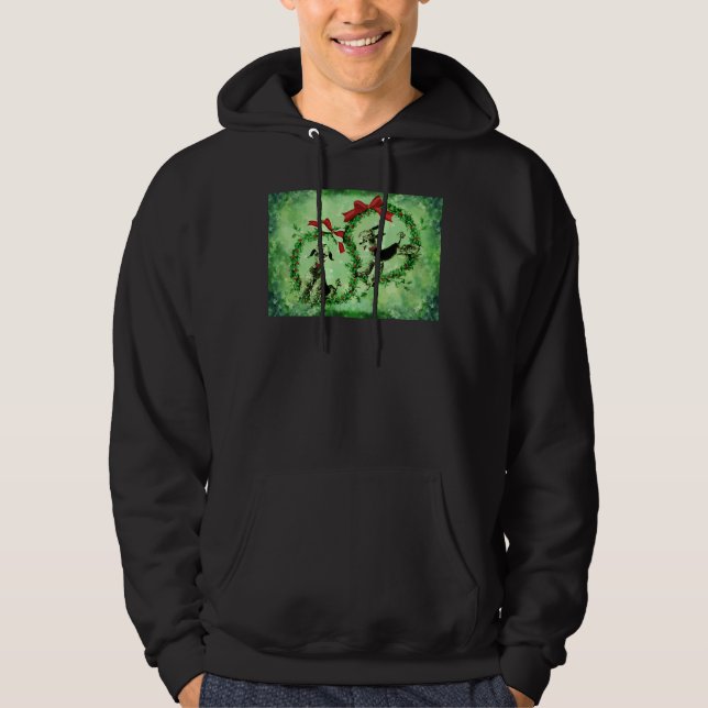 Veste À Capuche Canicules de Noël (Devant)
