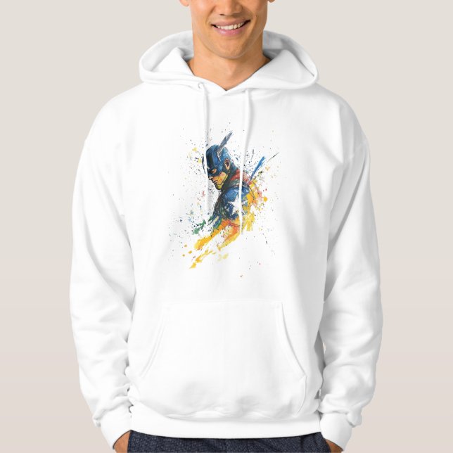 Veste À Capuche Capitaine amérique (Devant)