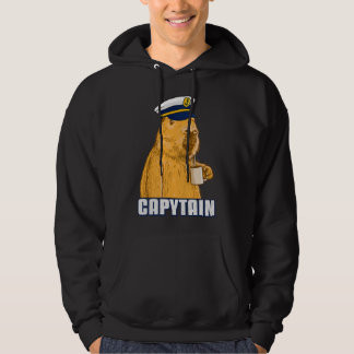 Veste À Capuche Capitaine de bateau Mens Capybara