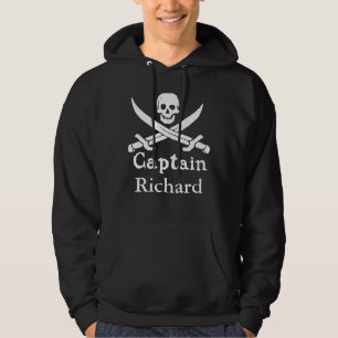 Veste À Capuche Capitaine pirate personnalisée