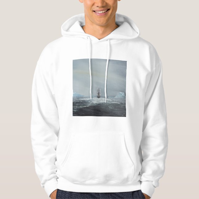 Veste À Capuche Capitaine Scott et équipage de découverte (Devant)