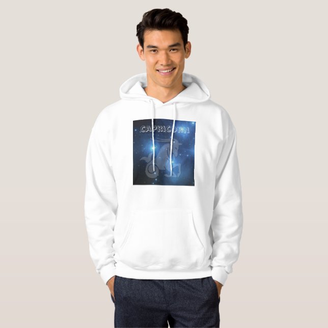 Veste À Capuche Capricorne transparent (Devant entier)
