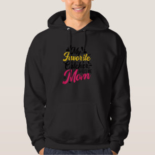 Veste À Capuche Capteur De Softball Graphiste Femmes Et Moms