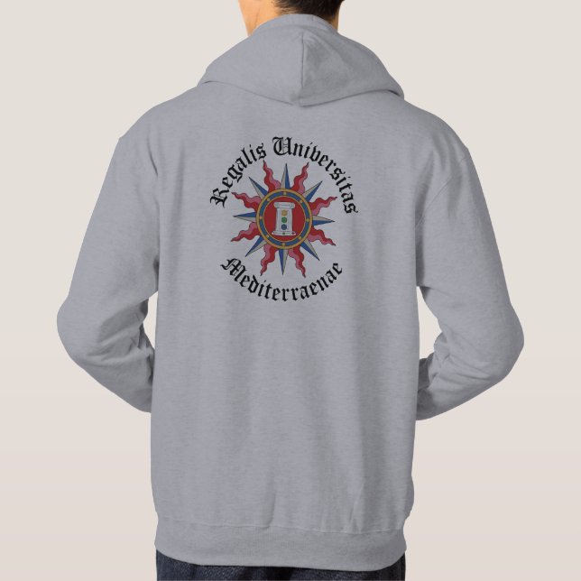 Veste À Capuche Capuche grise (Dos)