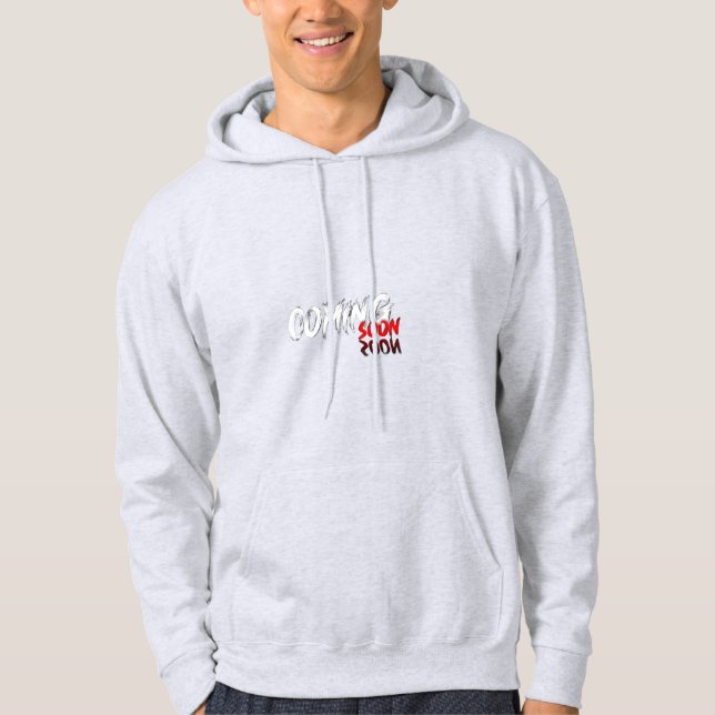Veste À Capuche Capuchon relevé, monde éteint (Devant)