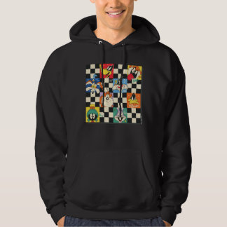 Veste À Capuche Caractères LOONEY TUNES™ sur Checker noir et blanc