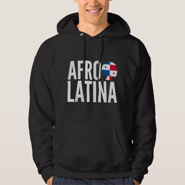 Veste À Capuche Caribbean Afro-Latina Panama Flag Panamanian Creol (Devant)