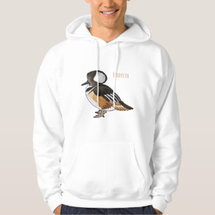Veste À Capuche Caricature à capuchon d'oiseau marchand
