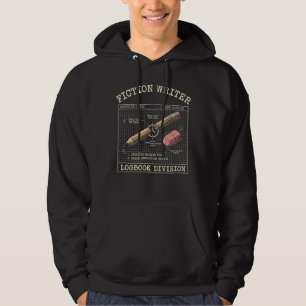 Veste À Capuche Carnet de bord de romancier Division camionneur