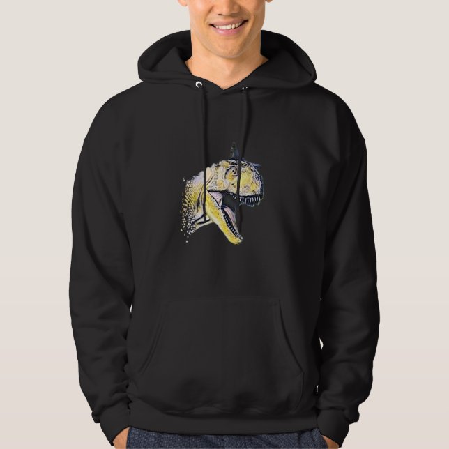 Veste À Capuche Carnotaurus Ski Dinosaur Motif Préhistorique Preda (Devant)