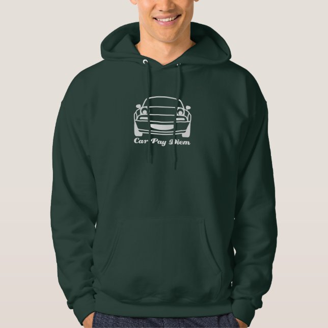 Veste À Capuche Carpe Diem/salaire de voiture Diem/Miata (Devant)