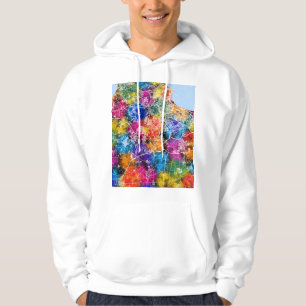 Veste À Capuche Carte de la ville d'Alger Algérie