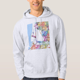 Veste À Capuche Carte de la ville de Callao Pérou