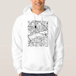 Veste À Capuche Carte de la ville de Kalyan Maharashtra