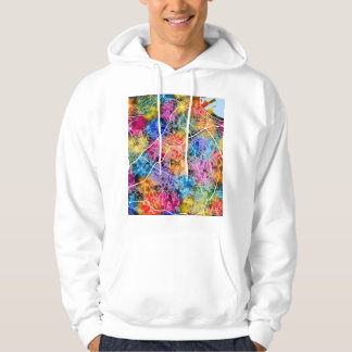 Veste À Capuche Carte de la ville de Tanger Maroc