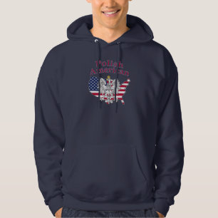 Veste À Capuche Carte polonaise américaine