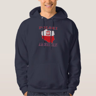 Veste À Capuche Carte Polski américaine