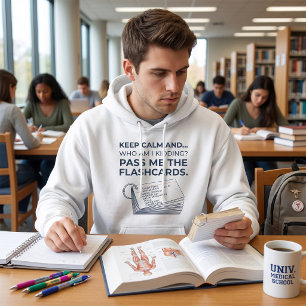 Veste À Capuche Cartes de révision drôles pour étudiant(e)s en soi