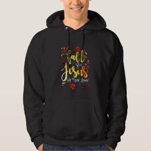 Veste À Capuche Cas For Jesus He Never Leaves Christian Faith Jes