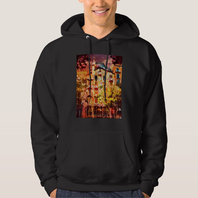 Veste À Capuche Casa Battlo Barcelone Espagne (Devant)