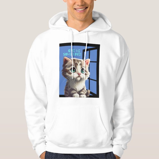 VESTE À CAPUCHE CAT (Devant)