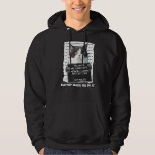 Veste À Capuche Cat Catnip M'A Fait Le Faire
