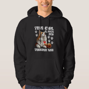 Veste À Capuche Cat Mommy CETTE FILLE AIME SA TURQUE VAN Cat Owne