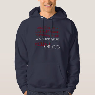 Veste À Capuche Catholique fier de 2 B - T-shirts/sweat - shirts