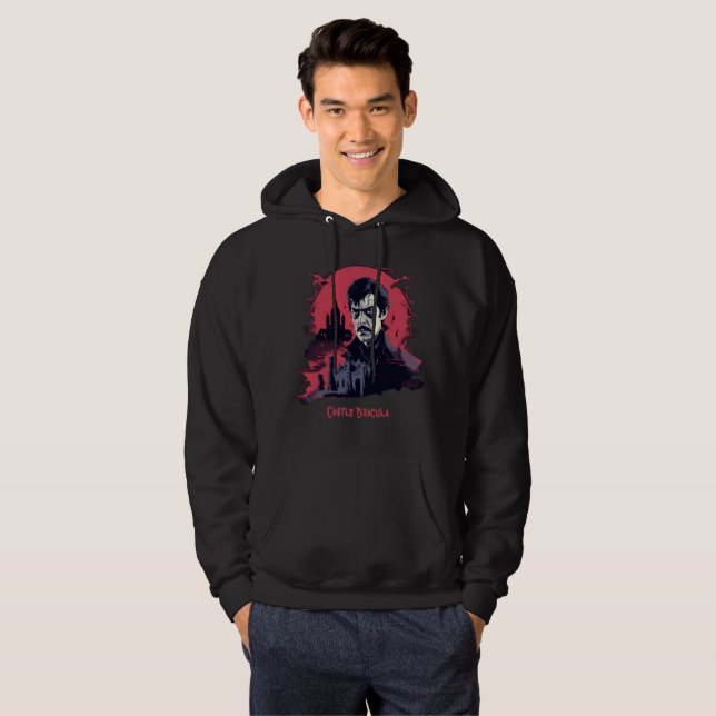 Veste À Capuche Cauchemar gothique (Devant entier)