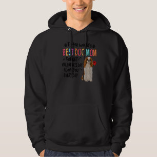 Veste À Capuche Cavalier Best Chien Maman Valentines Jour Funny Ch