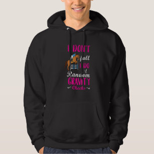Veste À Capuche Cavalier équestre Je ne tombe pas English Horse Sh