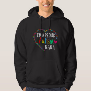 Veste À Capuche Ce coeur autiste coloré fait de pièces de puzzle