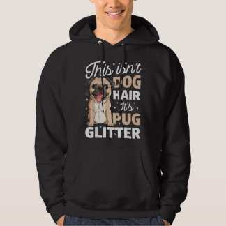 Veste À Capuche Ce n'est pas du poil de chien, c'est du paillettes