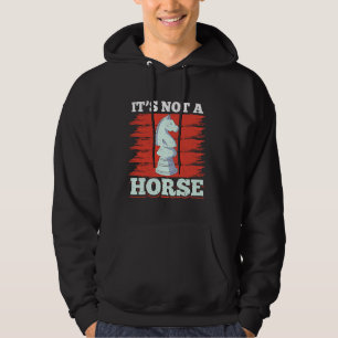 Veste À Capuche Ce n'est pas un Cheval Chess Chevalier Joueur d'éc