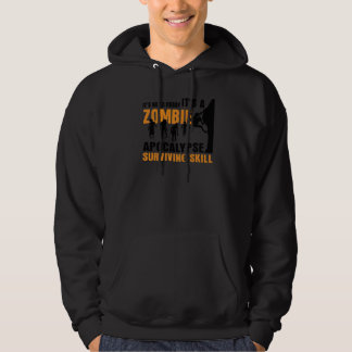 Veste À Capuche Ce n'est pas un passe-temps C'est un Zombie Apocal