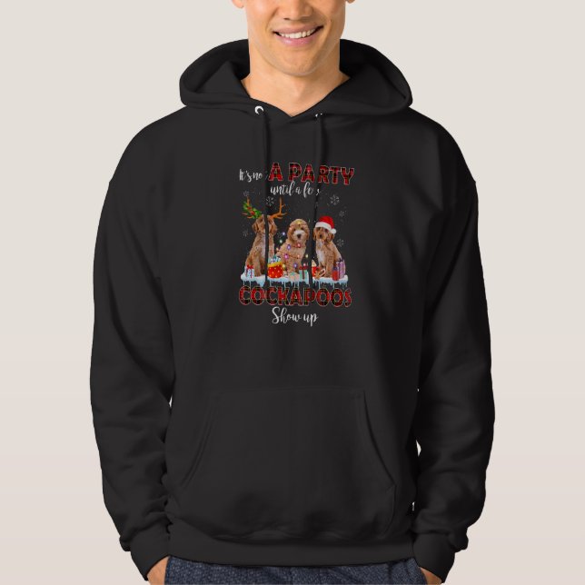 Veste À Capuche Ce n'est pas une fête jusqu'à ce que quelques Cock (Devant)