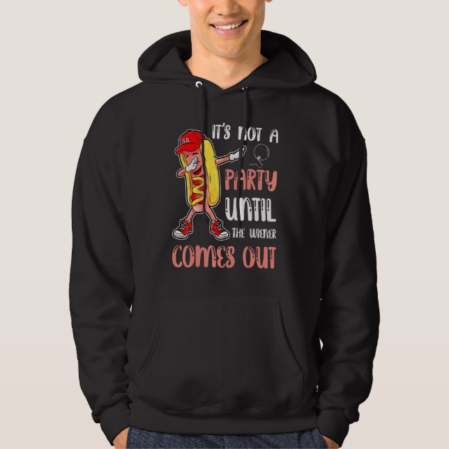 Veste À Capuche Ce N'Est Pas Une Fête Tant Que L'Écologiste Ne Sor (Devant)