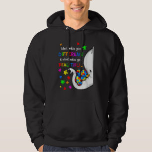 Veste À Capuche Ce qui vous rend différents éléphant maman Autisme