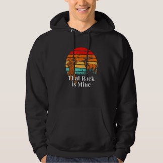Veste À Capuche Ce Râtelier est Mien Cerf Chasse Élan Chasseur For