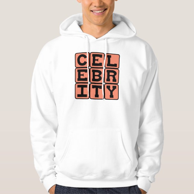 Veste À Capuche Célébrité, Personne célèbre (Devant)