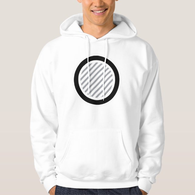 Veste À Capuche Cercle de Simplicité – Conception Primaire (Devant)