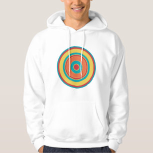 Veste À Capuche Cercles colorés 05