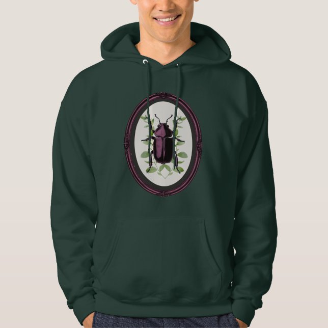 Veste À Capuche Cerf-volant encadré (Devant)