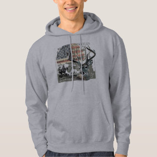 Veste À Capuche cerfs communs de faune